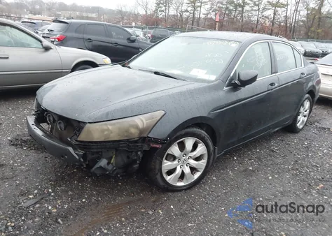 2008 Honda Accord 2.4 Ex-L из США, поврежденный, VIN JHMCP268X8C002123